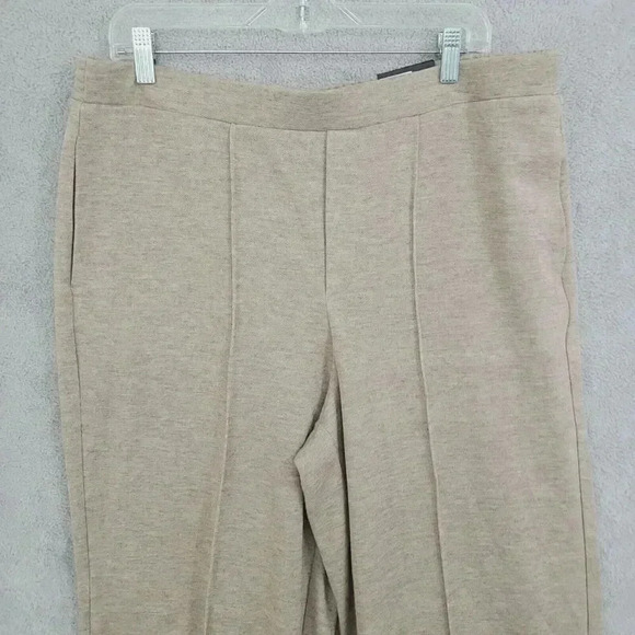 NWT. Simply Vera Vera Wang Women's Wide Leg Sweat Pants XL 19CT - Picture 8 of 9